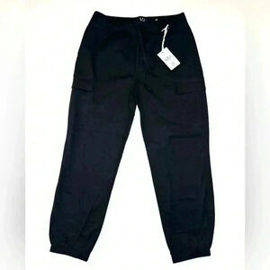 L.T.J/ LETTER TO JULIET CARGO JOGGERS IN BLACK SIZE LARGE